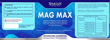 Mag Max Spartan Health ingredienti Mag Max Spartan Health ingredienti