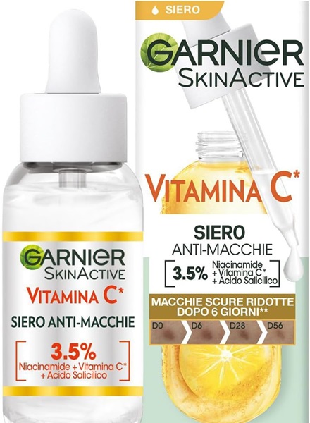 Garnier Siero Vitamina C Anti-Macchie Garnier Siero Vitamina C Anti-Macchie