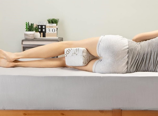 Cuscino per dormire sul fianco in in Memory Foam e Bambù cuscino per dormire sul fianco uno