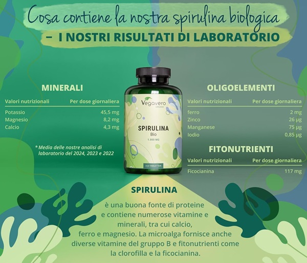 Alga Spirulina depurativa Alga Spirulina depurativa
