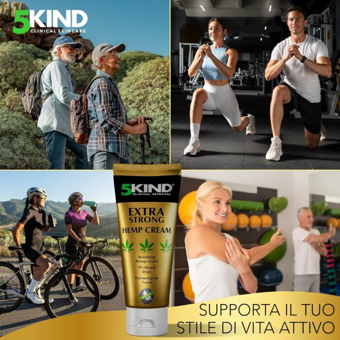 Crema 5kind Alla Canapa Extra Forte Crema 5kind Alla Canapa Extra Forte