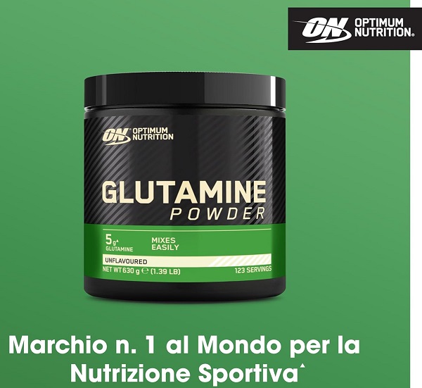 Glutammina per massa muscolare