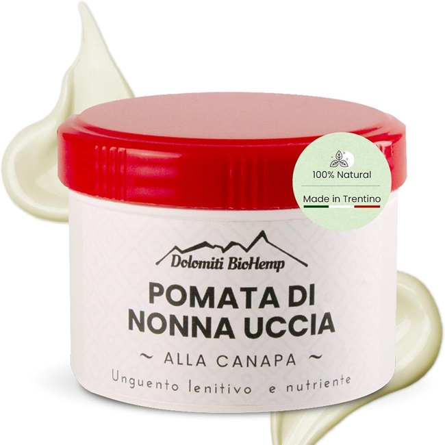 Pomata di Nonna Uccia - Dolomiti BioHemp Forte alla Canapa Pomata di Nonna Uccia