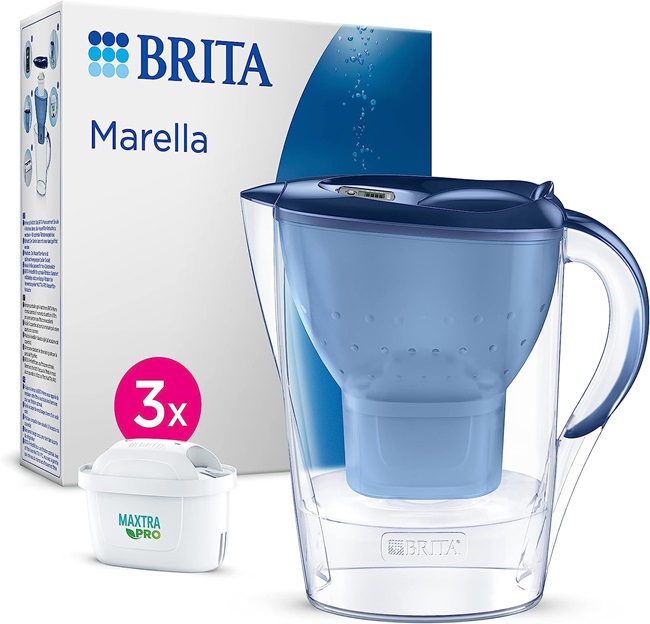 BRITA Caraffa filtrante acqua Marella Blu BRITA Caraffa filtrante acqua Marella Blu