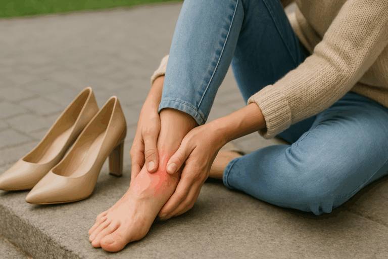 Dolore ai piedi e scarpe sbagliate