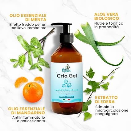 crema per capillari rotti gambe crio gel