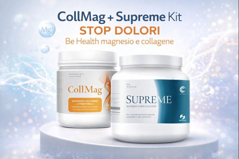 CollMag + Supreme Kit Stop Dolori Be Health magnesio e collagene