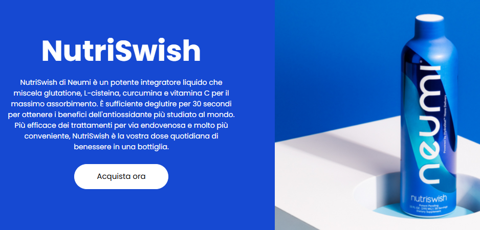 NutriSwish integratore glutatione NutriSwish integratore glutatione